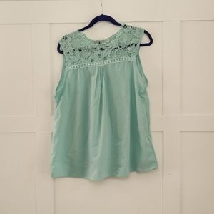 Sleeves Mint Top
